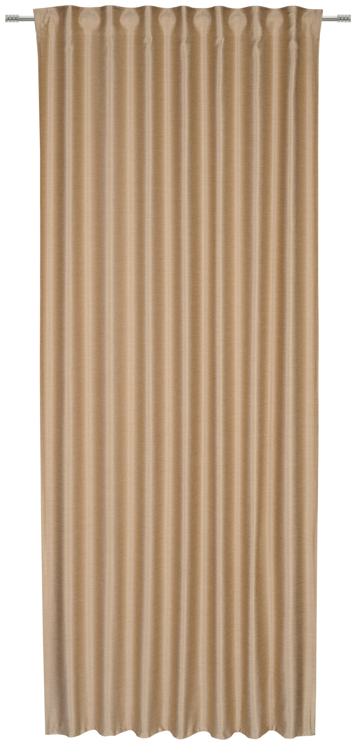 FERTIGVORHANG  blickdicht   140/260 cm  - Braun, Design, Textil (140/260cm) - Dieter Knoll