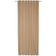 FERTIGVORHANG  blickdicht   140/260 cm  - Braun, Design, Textil (140/260cm) - Dieter Knoll