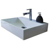 WASCHBECKEN 62/12,5/45 cm  - Weiß, Basics, Keramik (62/12,5/45cm) - Novel