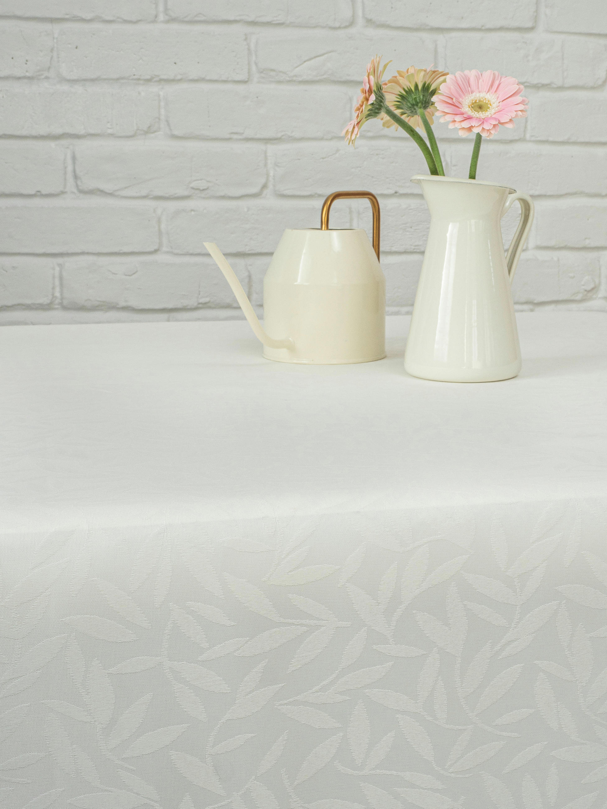 ASZTALTERÍTŐ 140/280 cm   - ekrü, Basics, textil (140/280cm)