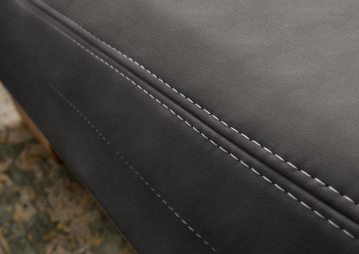 WOHNLANDSCHAFT in Mikrofaser Grau  - Wildeiche/Beige, Konventionell, Holz/Textil (185/343/243cm) - Voleo