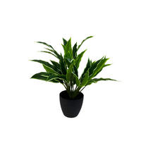 UMELÁ RASTLINA  - čierna/žltá, Basics, plast (15/45/15cm)