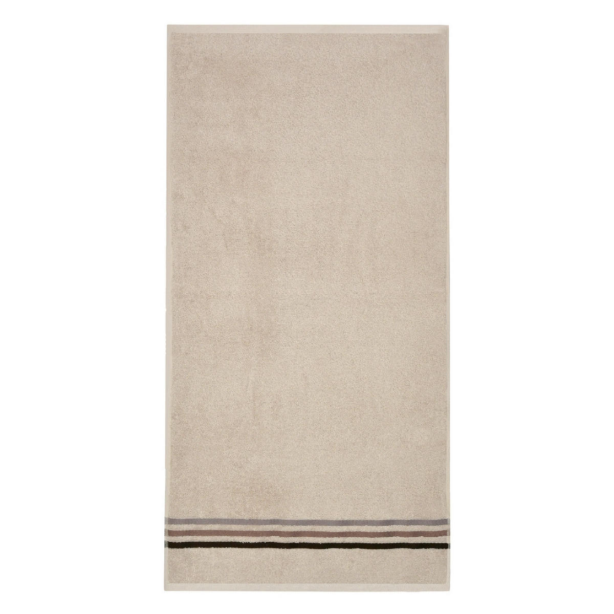 HANDTUCHSET Sandfarben 4-teilig  - Sandfarben, Basics, Textil (50/100cm)