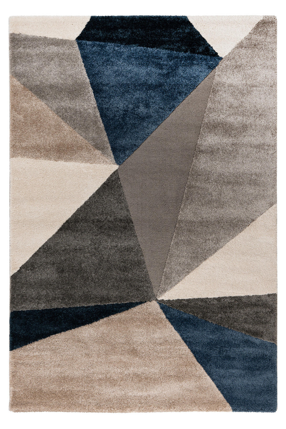 COVOR CU FIR LUNG  My Canyon  - albastru, Basics, textil (240/330cm)