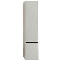 HOCHSCHRANK 37/168/33 cm  - Sandfarben/Lavagrau, Design, Glas/Holzwerkstoff (37/168/33cm) - Dieter Knoll