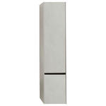 HOCHSCHRANK 37/168/33 cm  - Sandfarben/Lavagrau, Design, Glas/Holzwerkstoff (37/168/33cm) - Dieter Knoll