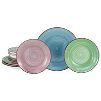 SERVIS Samba 12 delar  - multicolor, Basics, keramik - Creatable