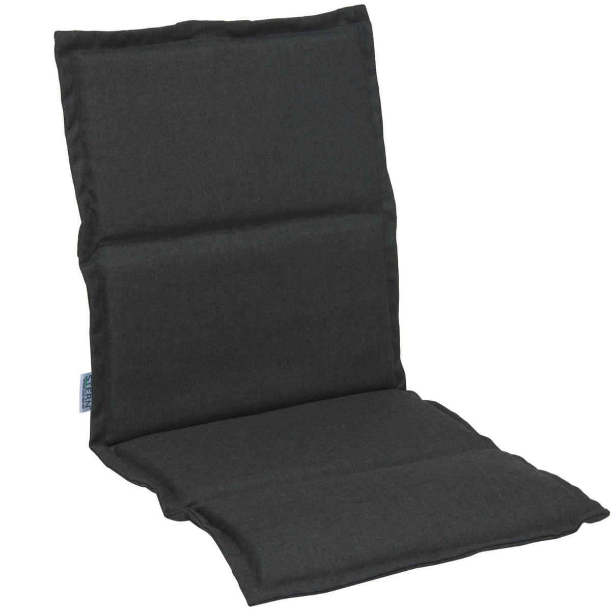 SESSELAUFLAGE  - Schieferfarben, Basics, Textil (115/50cm) - Stern