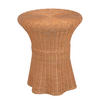 BEISTELLTISCH 44/44/51 cm Rattan massiv Honig rund  - Honig, Natur, Holz (44/44/51cm) - MID.YOU