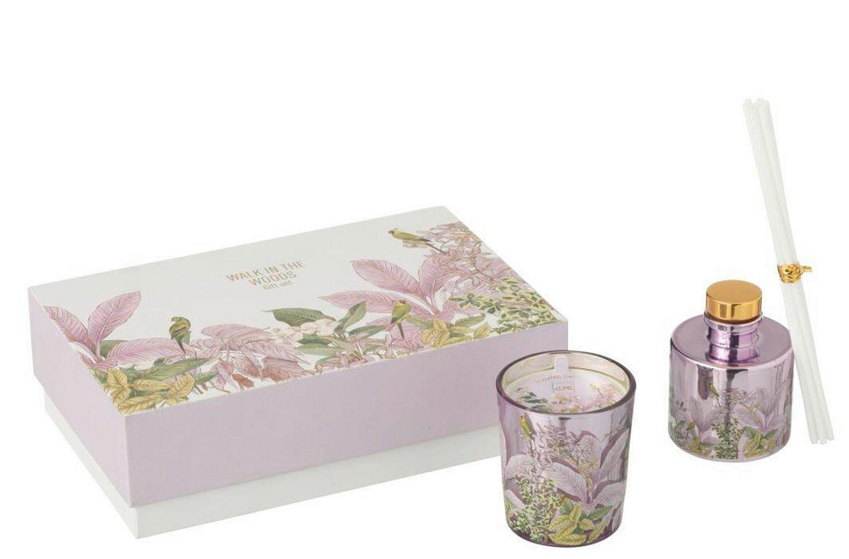 DUFTSET  - Pink, Basics, Naturmaterialien (20/6/12,5cm)