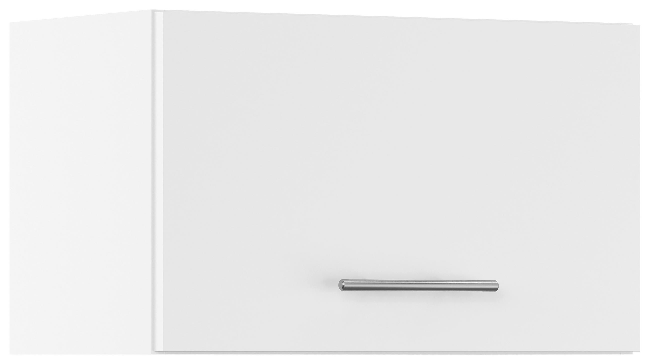 KÜCHENOBERSCHRANK 60/35,7/34,2 cm  in Weiß  - Edelstahlfarben/Weiß, Basics, Holzwerkstoff/Metall (60/35,7/34,2cm) - Impuls