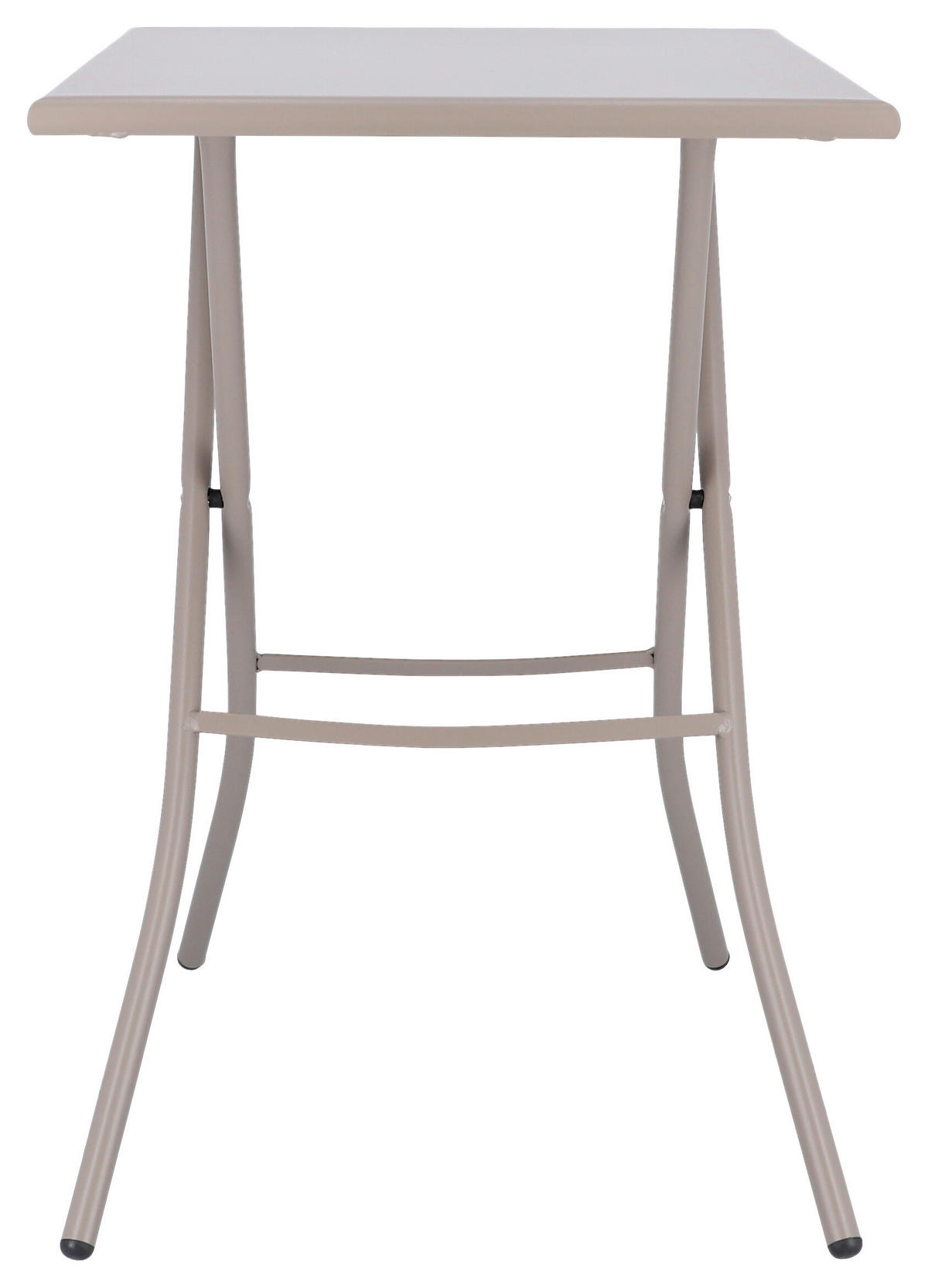 GARTENKLAPPTISCH 70/50/73 cm Metall rechteckig  - Taupe, KONVENTIONELL, Metall (70/50/73cm) - FIAM