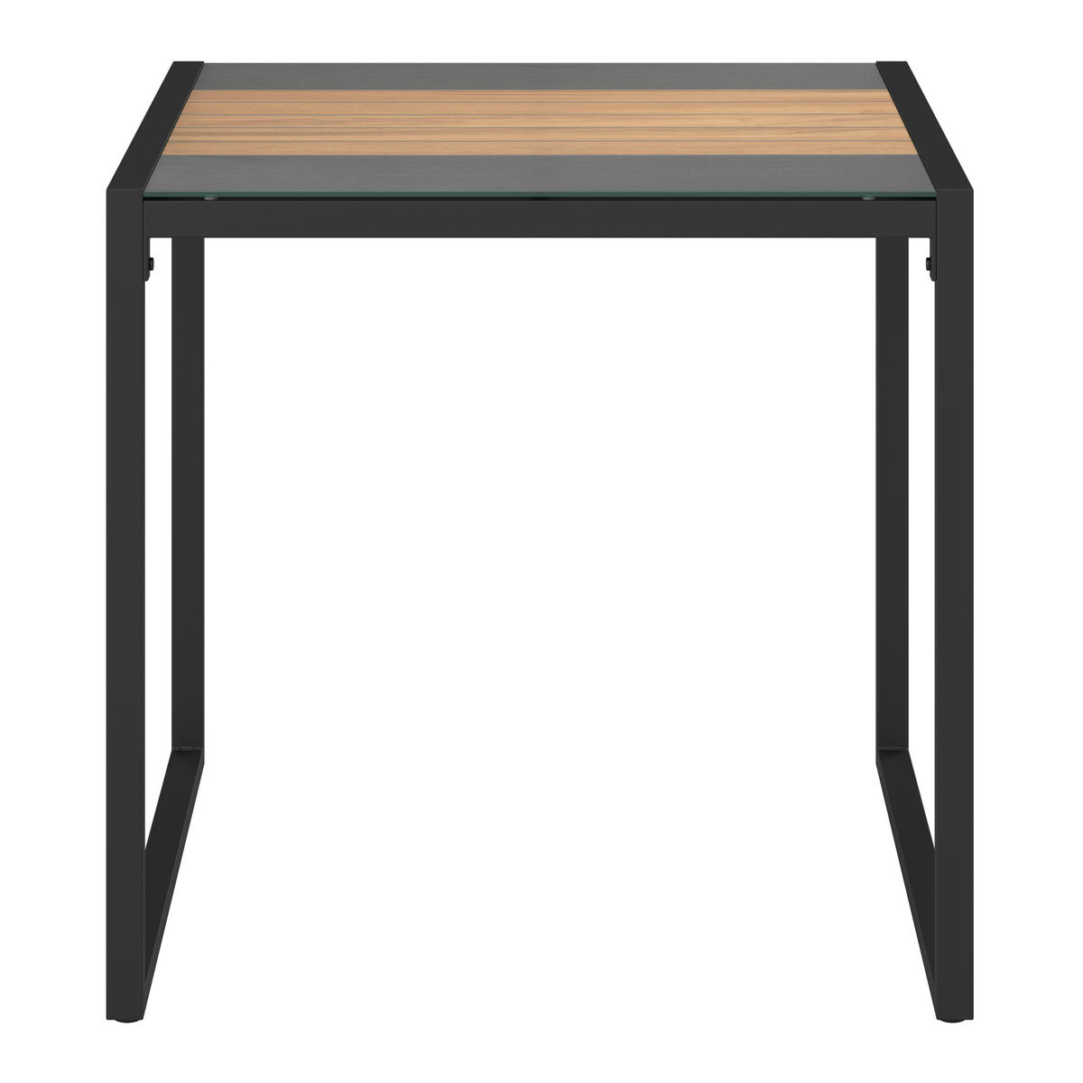 BAŠT. GARNITURA ZA RUČAVANJE 2 dela  - prirodna boja/svetlosiva, Moderno, staklo/metal (181/73/65cm) - Bessagi Garden