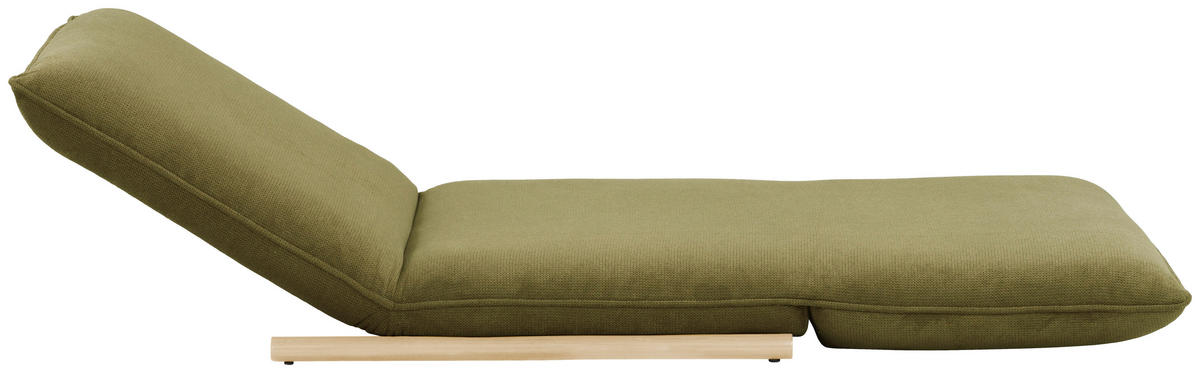 SESSEL in Samt Grün, Nussbaumfarben  - Nussbaumfarben/Grün, Design, Textil/Metall (93/97/80cm) - MID.YOU