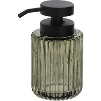 SEIFENSPENDER Kunststoff, Glas  - Schwarz/Grün, Basics, Glas/Kunststoff (7,8/14,5cm) - Homeware