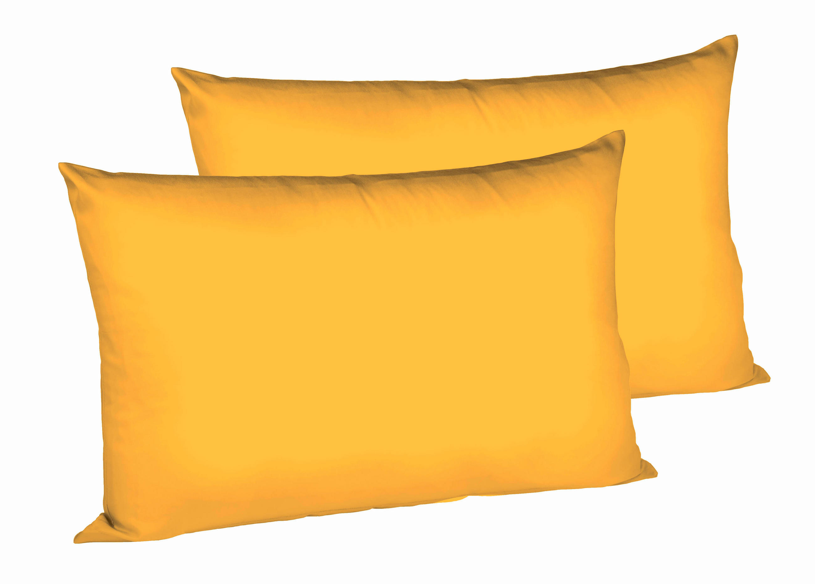 KISSENHÜLLEN-SET 40/60 cm  - Gelb, Basics, Textil (40/60cm) - Fleuresse