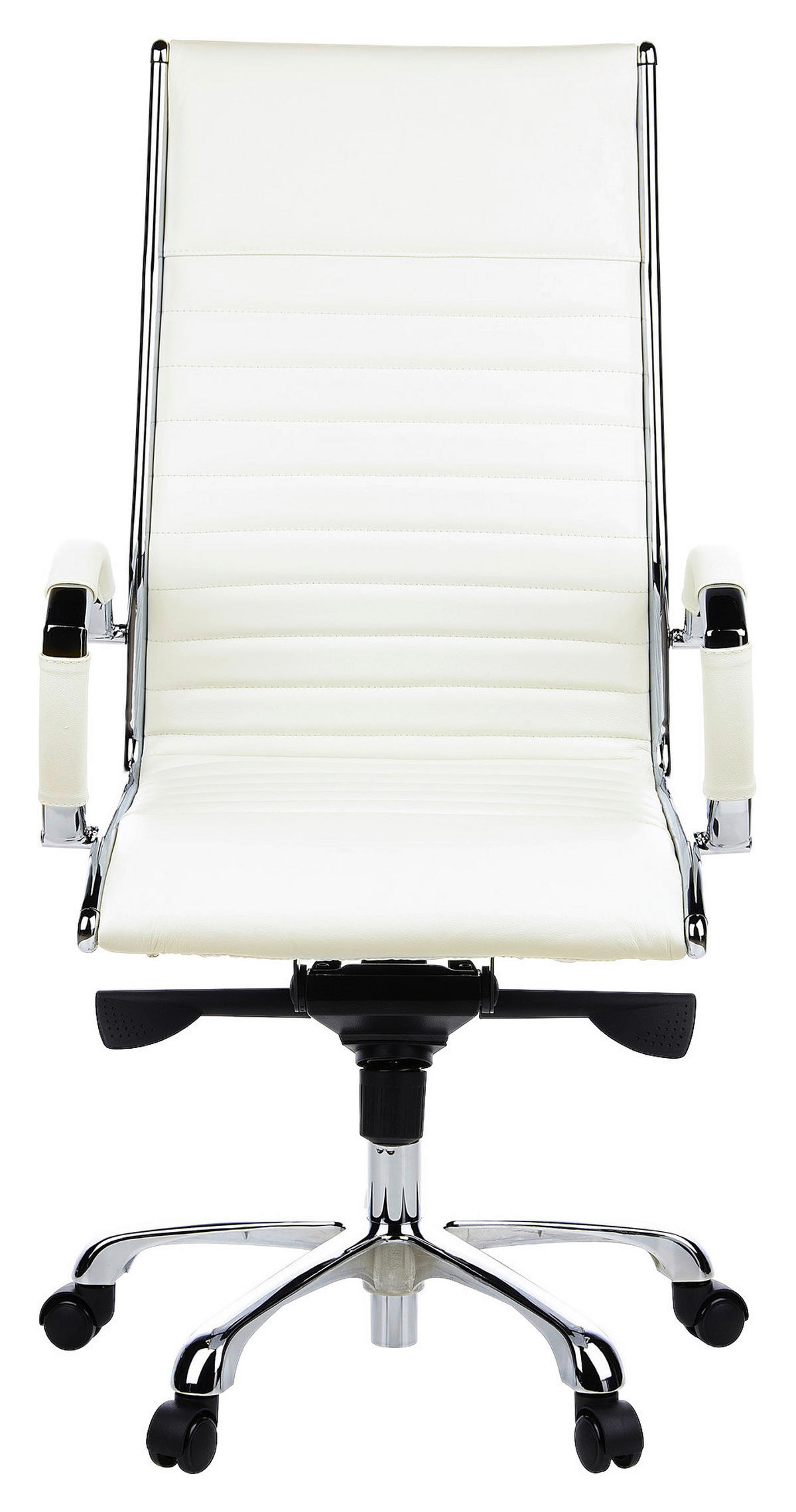 DREHSTUHL Lederlook Creme  - Creme, MODERN, Leder/Kunststoff (60/125/50cm) - MID.YOU