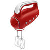 HANDMIXER 50'S STYLE  - Chromfarben/Rot, Basics, Kunststoff/Metall (22/37,8/22,1cm) - SMEG