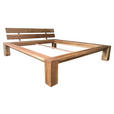 BALKENBETT 180/200 cm  in Eichefarben   - Eichefarben, LIFESTYLE, Holz (180/200cm) - Linea Natura