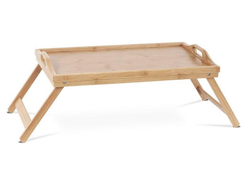 PODNOS DO POSTELE, dřevo, 50/22/30 cm - přírodní barvy, Lifestyle, dřevo (50/22/30cm)