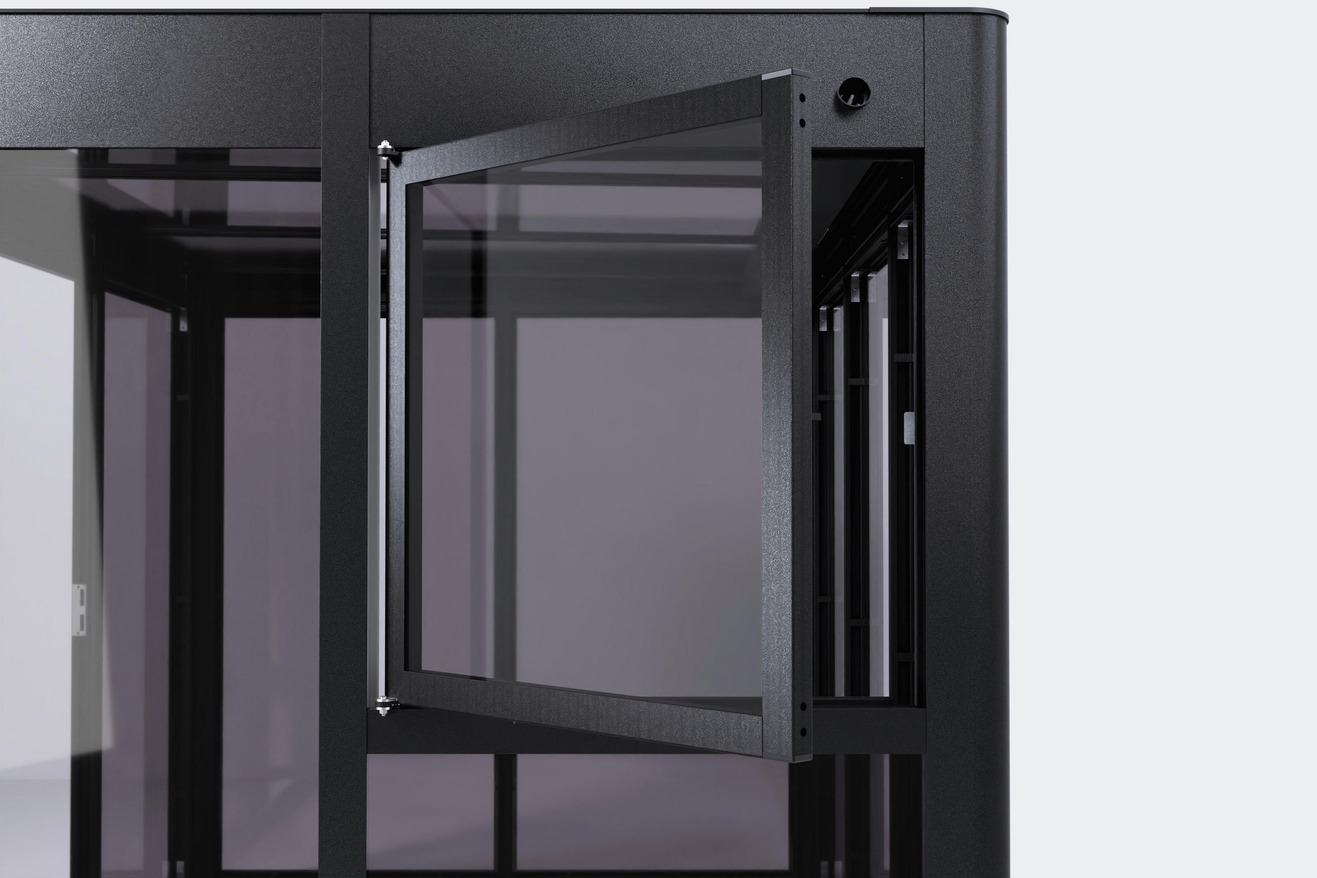 FENSTER - Anthrazit, Basics, Kunststoff/Metall (90/95cm)