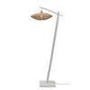 GOLVLAMPA GOOD&MOJO  40/63/150 cm    - vit/naturfärgad, Trend (40/63/150cm) - Good & Mojo