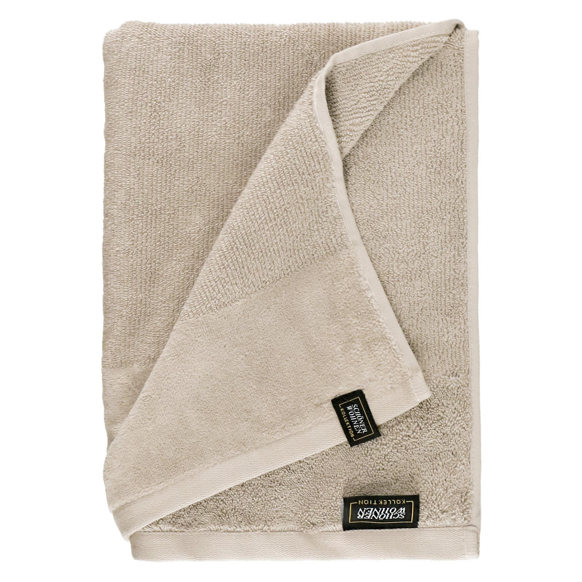 SAUNATUCH SW-SENSE Beige, Naturfarben  - Beige/Naturfarben, Basics, Textil (80/180cm) - Schöner Wohnen