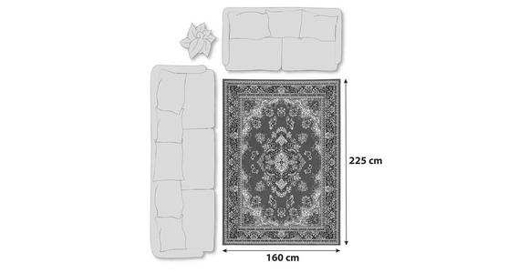 Orientalischer Webteppich Rot Pierre 160x225 cm - Rot, KONVENTIONELL, Textil (160/225cm) - Ombra