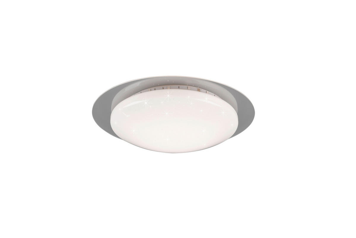 LED-DECKENLEUCHTE  35/8,7 cm    - Klar/Weiss, Basics, Kunststoff (35/8,7cm)