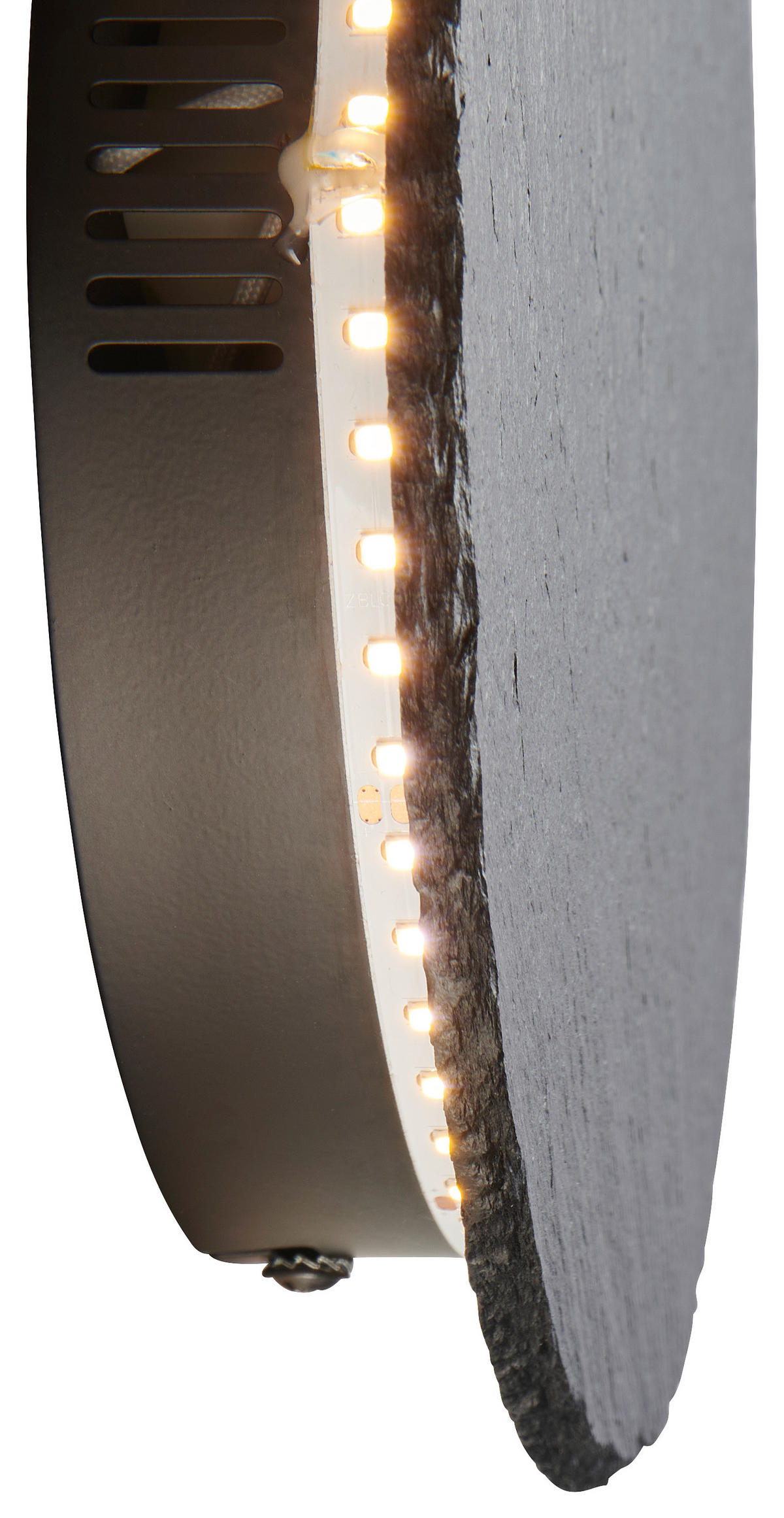 LED SVJETILJKA ZIDNA Raven  - crna/boje škriljevca, Basics, kamen (20/8cm)