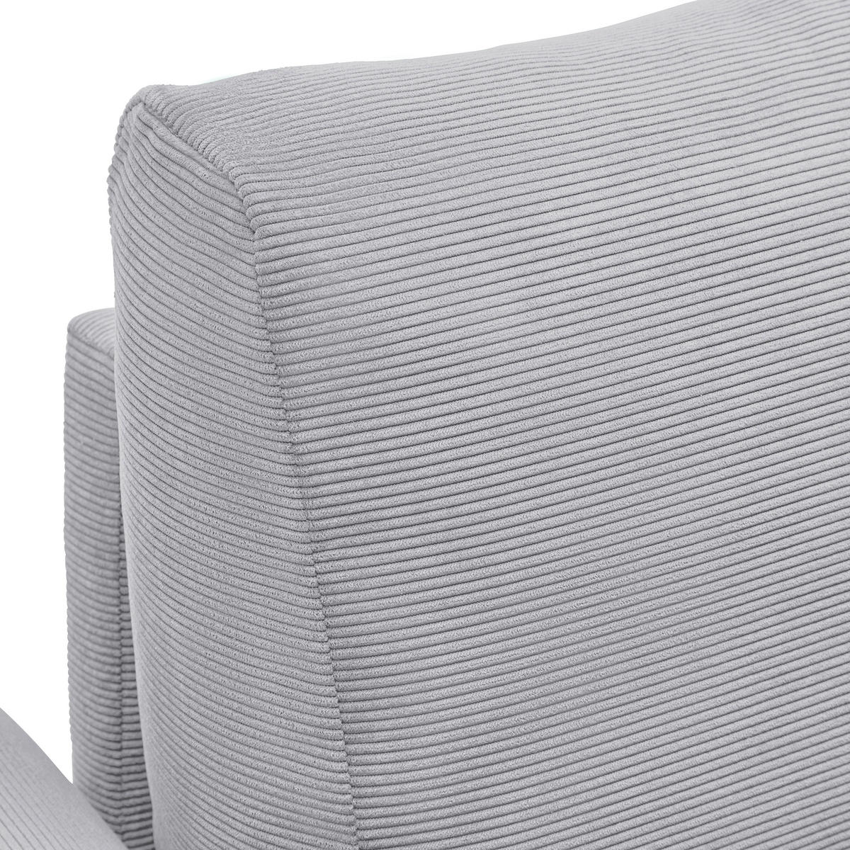 2-SITS SOFFA i textil grå  - svart/grå, Modern, trä/textil (150/85/92cm) - MID.YOU