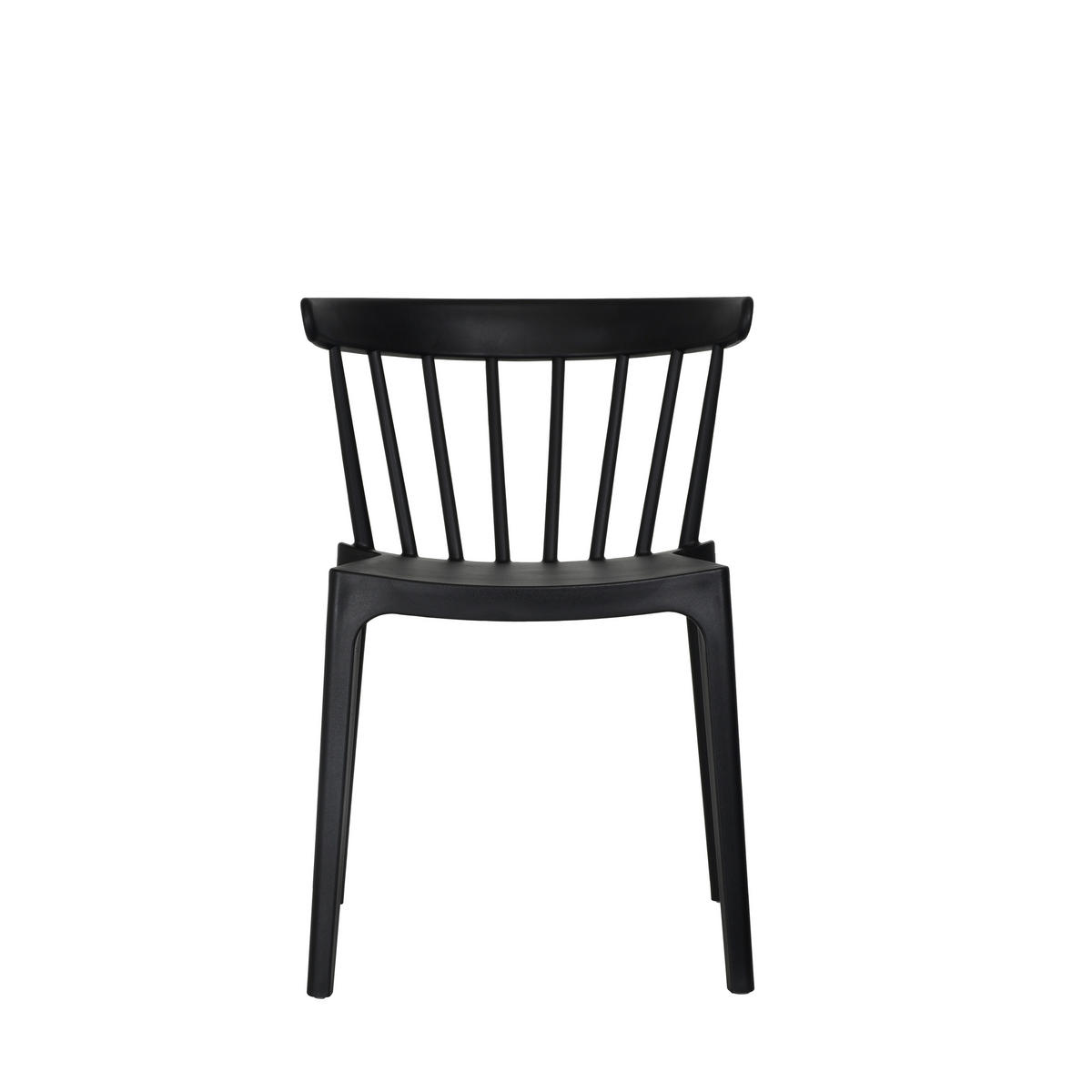 STAPELSESSEL Schwarz  - Schwarz, Basics, Kunststoff (54/75/53cm)