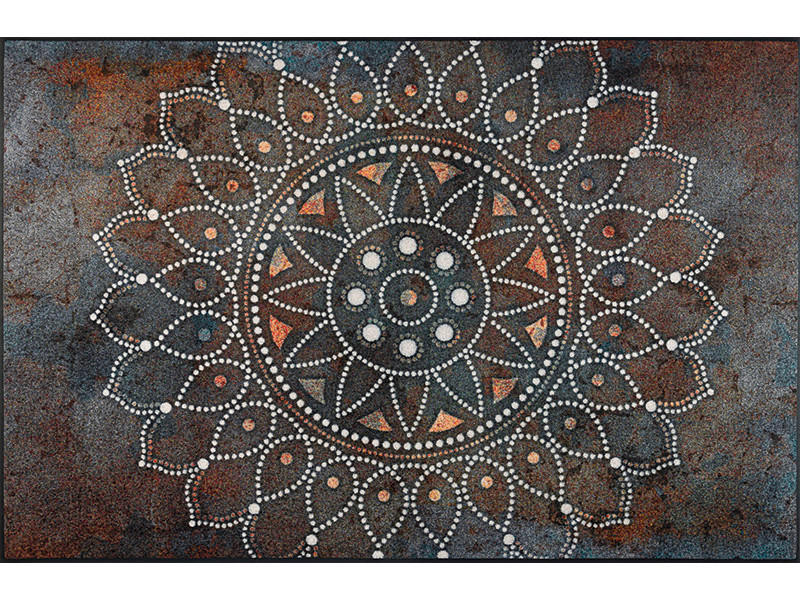 FLACHWEBETEPPICH 115/175 cm Madhana Braun - Braun, KONVENTIONELL, Kunststoff/Textil (115/175cm) - wash+dry