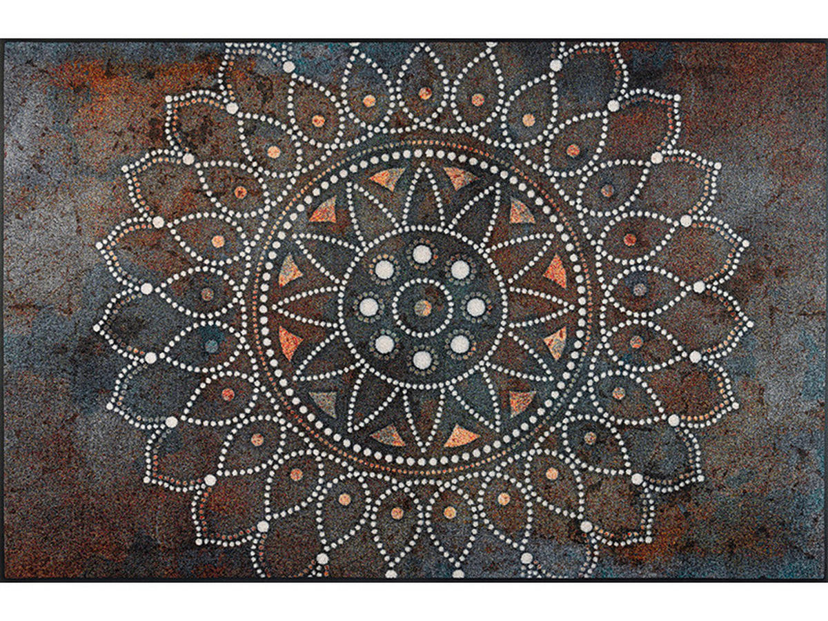 FLACHWEBETEPPICH 115/175 cm Madhana Braun  - Braun, KONVENTIONELL, Kunststoff/Textil (115/175cm) - wash+dry