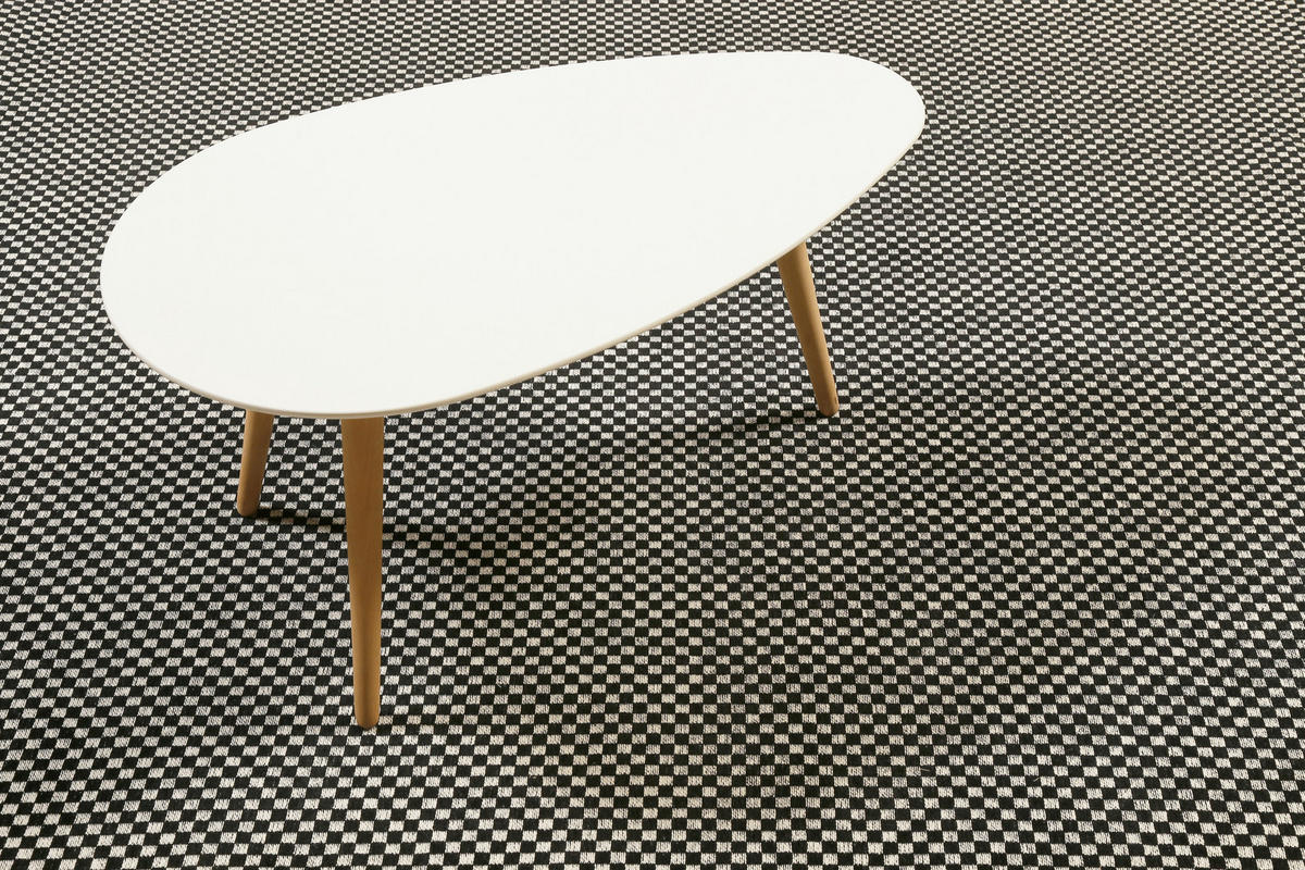 HANDWEBTEPPICH 160/230 cm Paulsen Schwarz rechteckig  - Schwarz, Trend, Textil (160/230cm) - Esprit