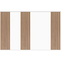 FLÄCHENVORHANG  6 Stück  blickdicht  60/245 cm   - Braun, Trend, Textil (60/245cm)