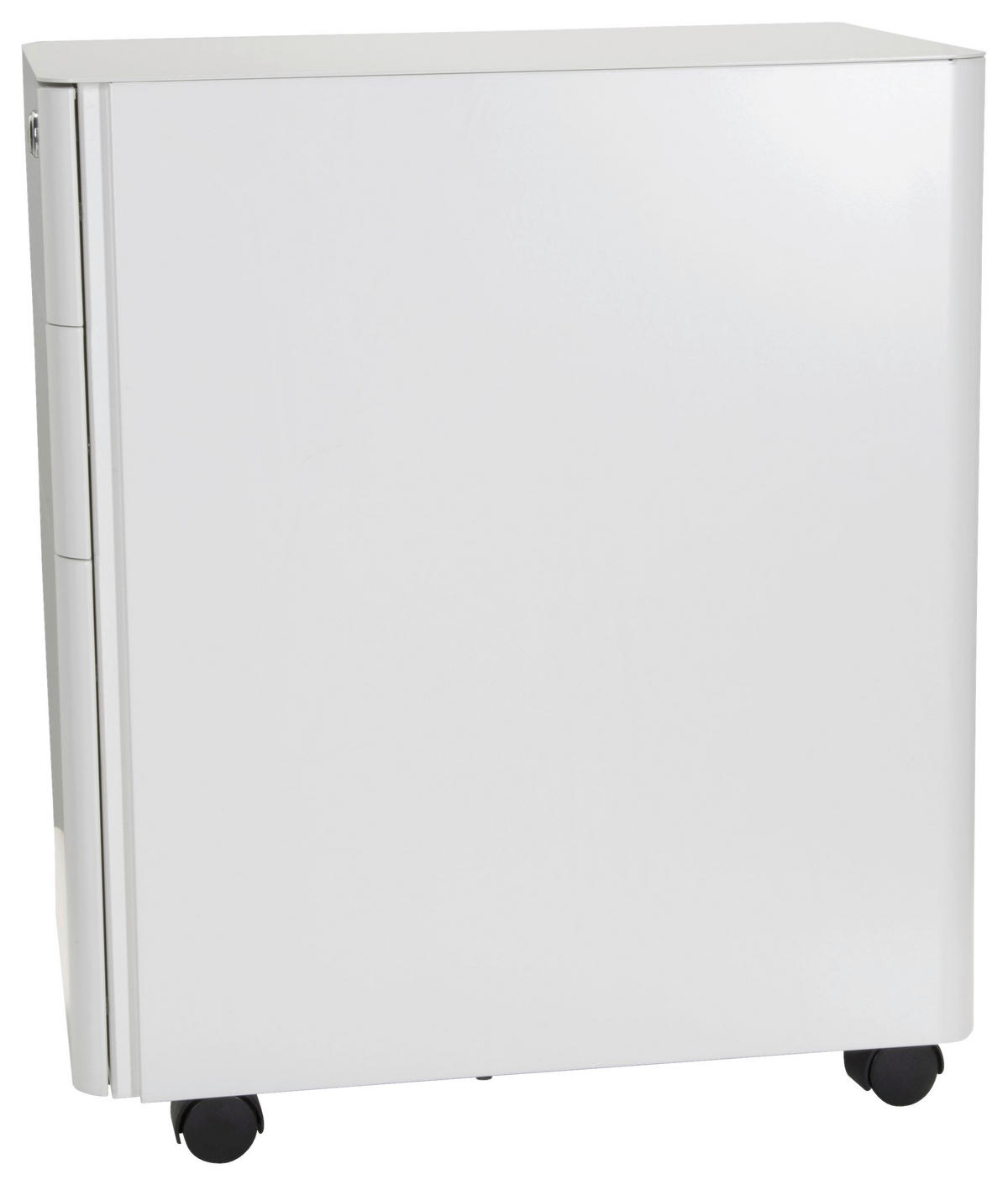 ROLLCONTAINER Weiß  - Weiß, MODERN, Kunststoff/Metall (30/59/50cm) - MID.YOU