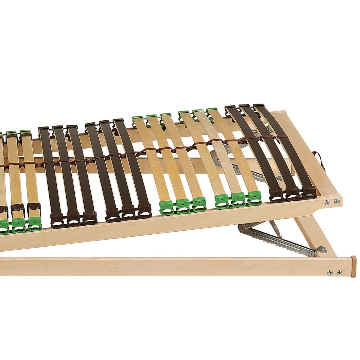 LATTENROST 140/200 cm  - Naturfarben/Braun, Basics, Holz/Kunststoff (140/200cm) - Bio:Vio