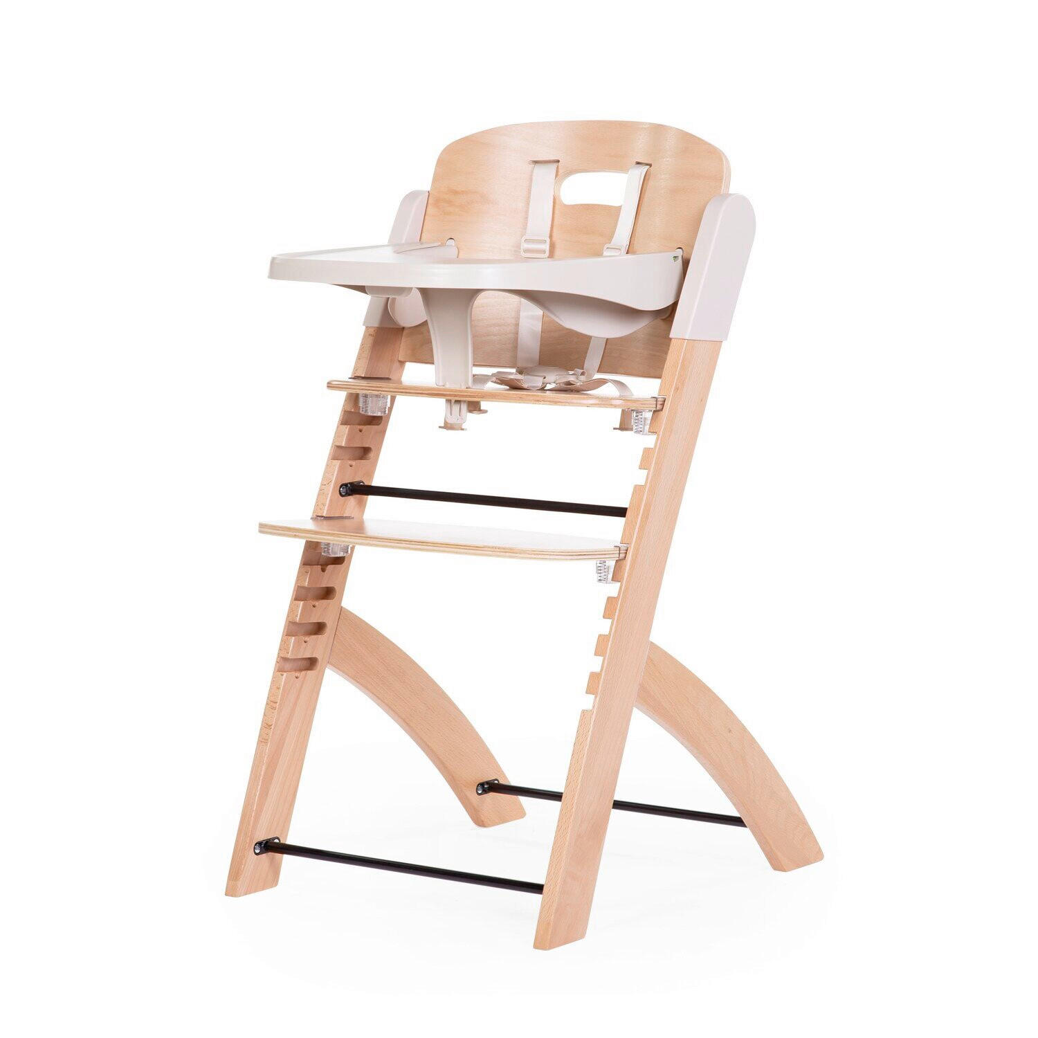 HOCHSTUHL  - Perlmutt/Baltimorefarben, Basics, Holz/Kunststoff (45/86/53cm) - Childhome