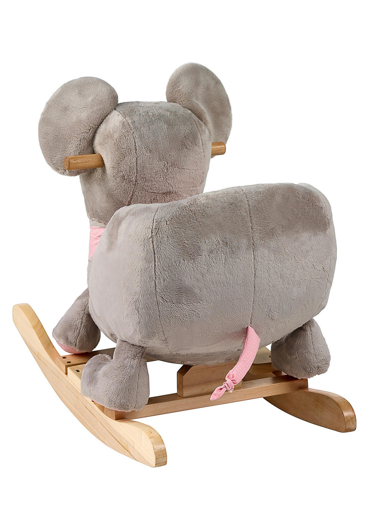 SCHAUKELTIER - Grau, Basics, Textil (63/35/47cm) - Sterntaler