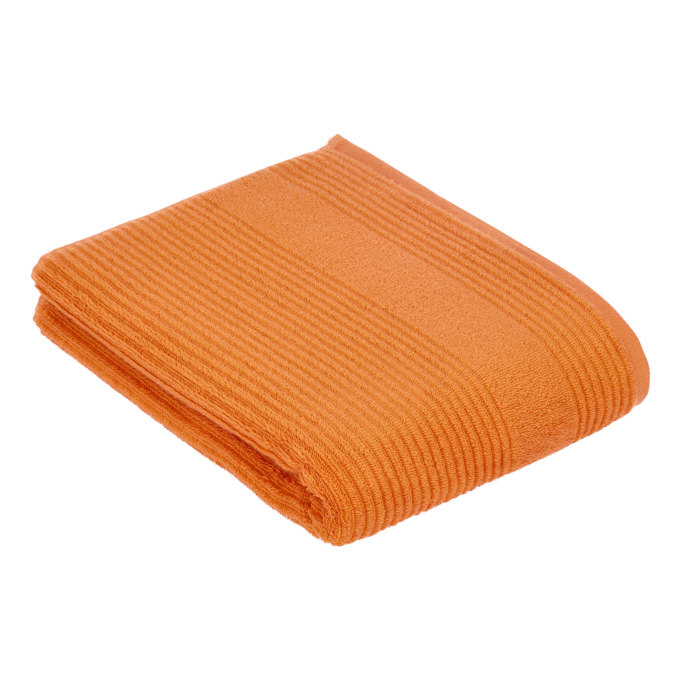 DUSCHTUCH 67/140 cm Tomorrow  - Orange, Basics, Textil (67/140cm) - Vossen