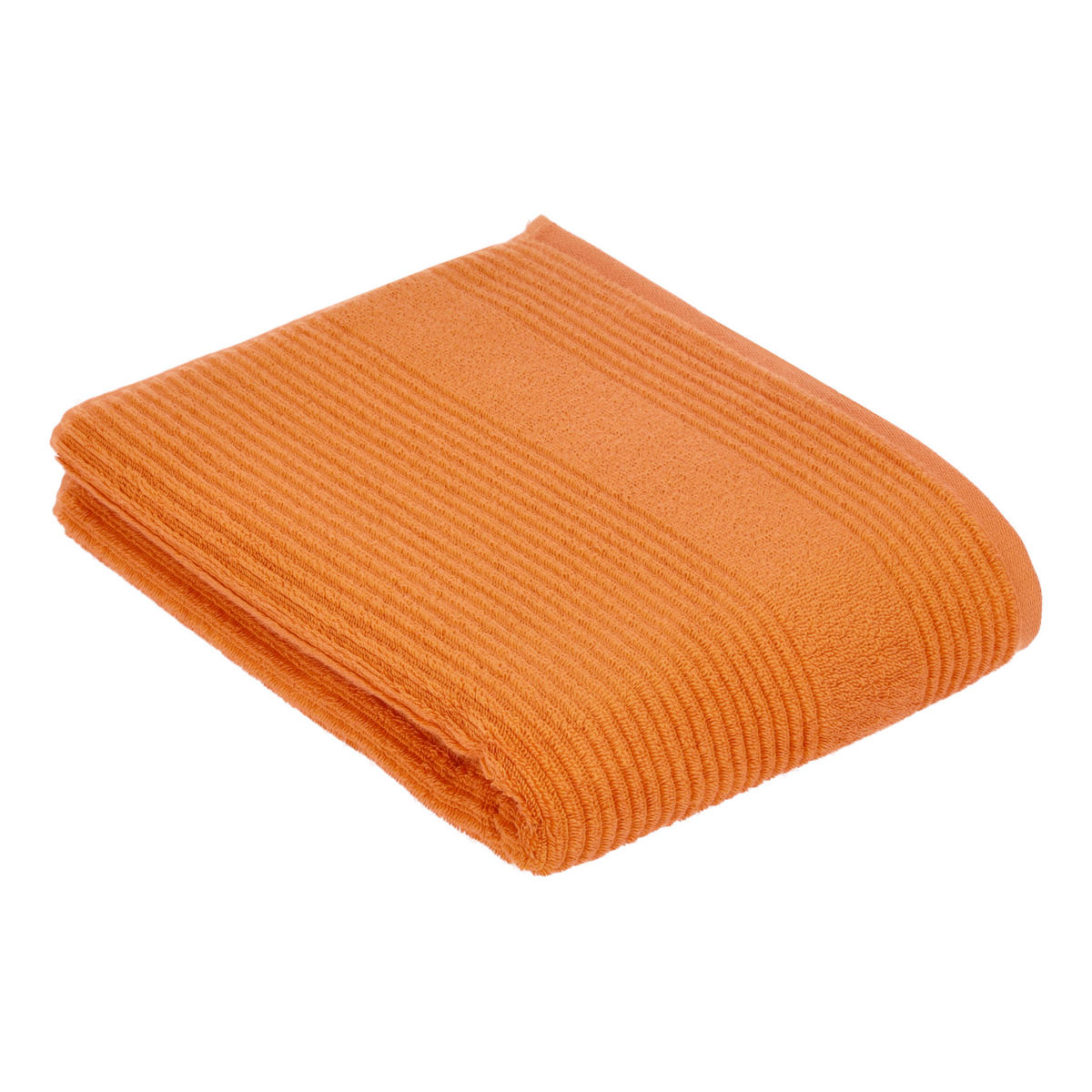 DUSCHTUCH 67/140 cm Tomorrow  - Orange, Basics, Textil (67/140cm) - Vossen