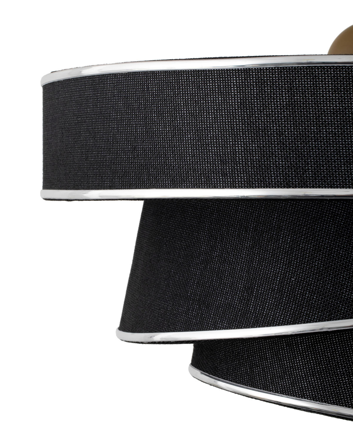 HÄNGELEUCHTE 40/125 cm  - Schwarz, Trend, Kunststoff/Textil (40/125cm) - Novel