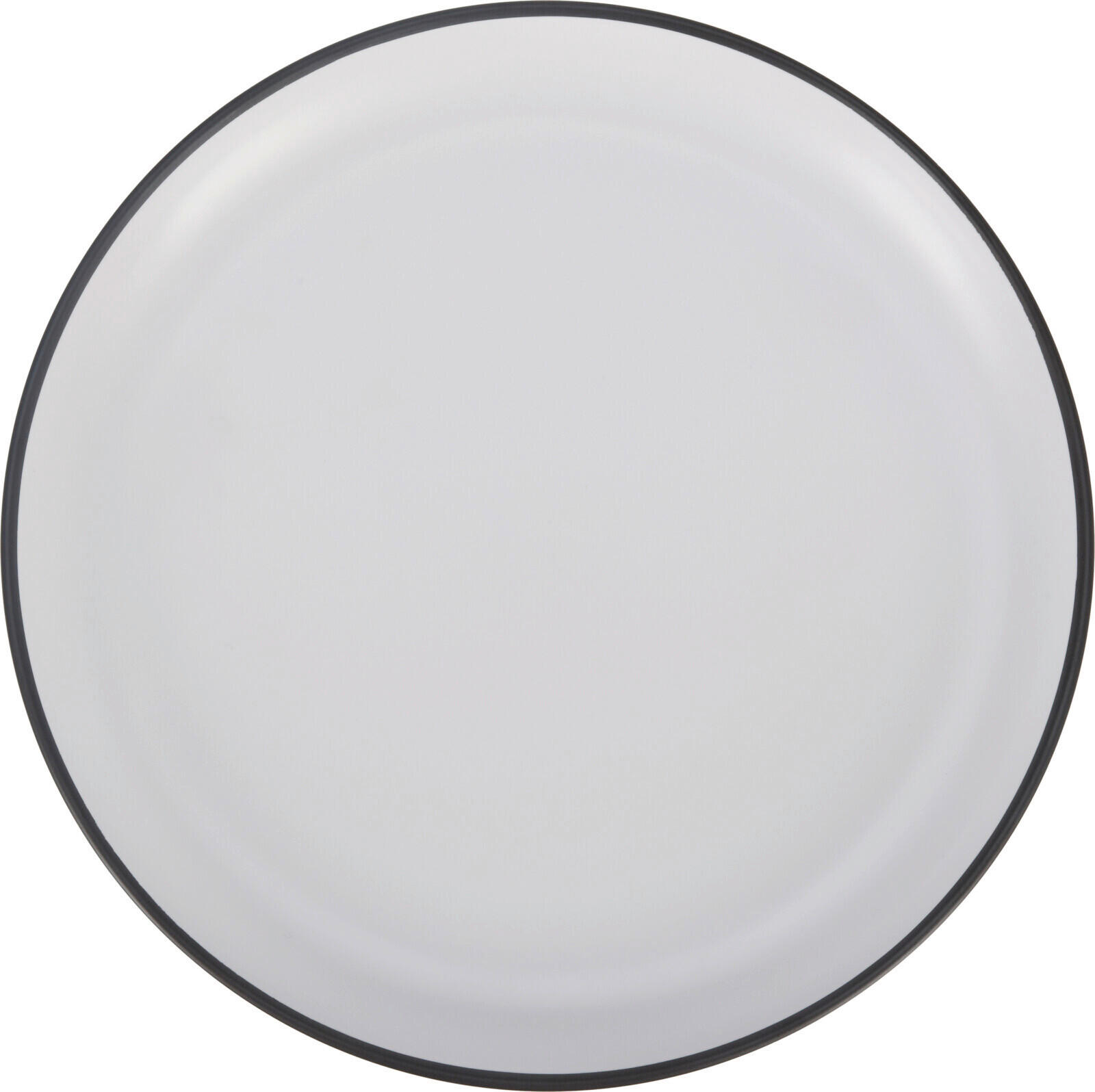 MĚLKÝ TALÍŘ  21 cm   - vícebarevná, Basics, plast (21cm)