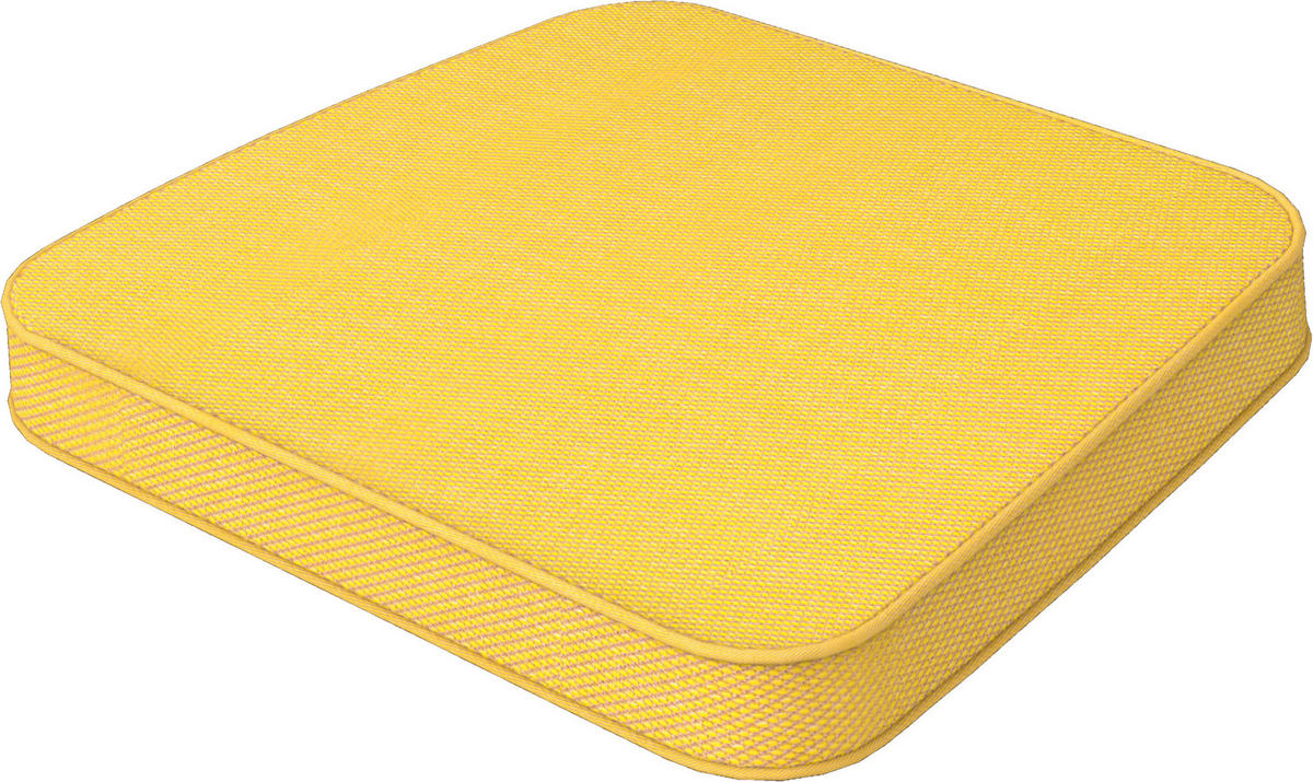 OUTDOORPOUF in  Uni  - Hellgrau, Basics, Textil (45/45cm)