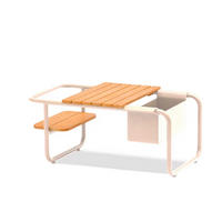 LOUNGETISCH  - Beige, Modern, Holz/Metall (83,5/46/36cm) - Zebra 