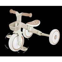 DREIRAD LEARNING TRIKE 2in1 PLUS ECO  - Taupe, Basics, Kunststoff (58,9/41,0/42,7cm) - GLOBBER