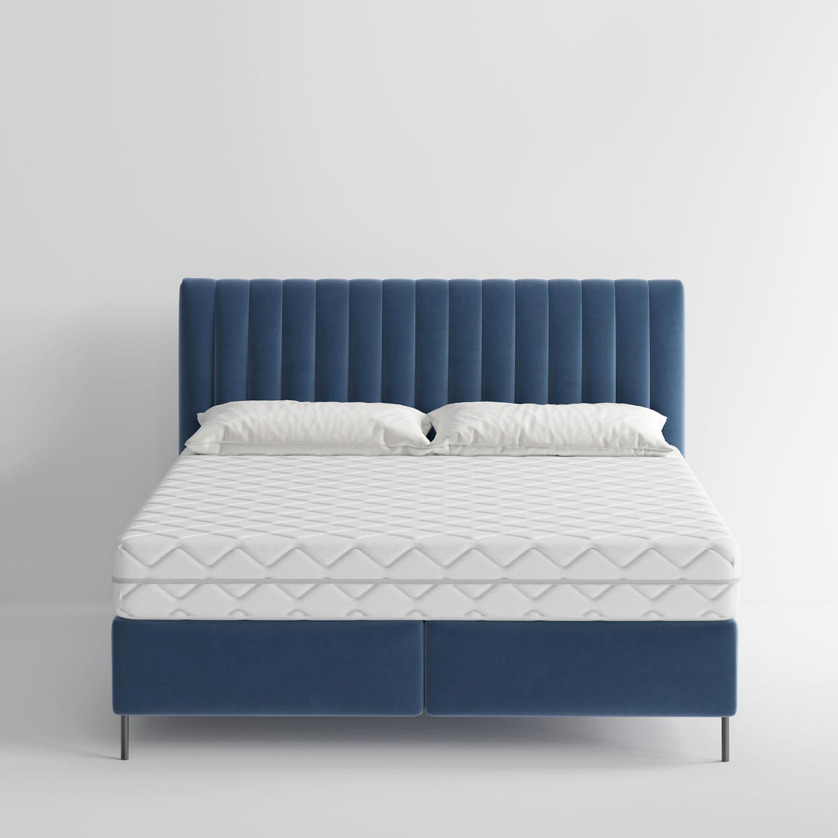 TASCHENFEDERKERNMATRATZE Sleep H3 80/200 cm Höhe ca. 17 cm 7 -Zonen - Weiß, Basics, Textil (80/200cm) - Livetastic