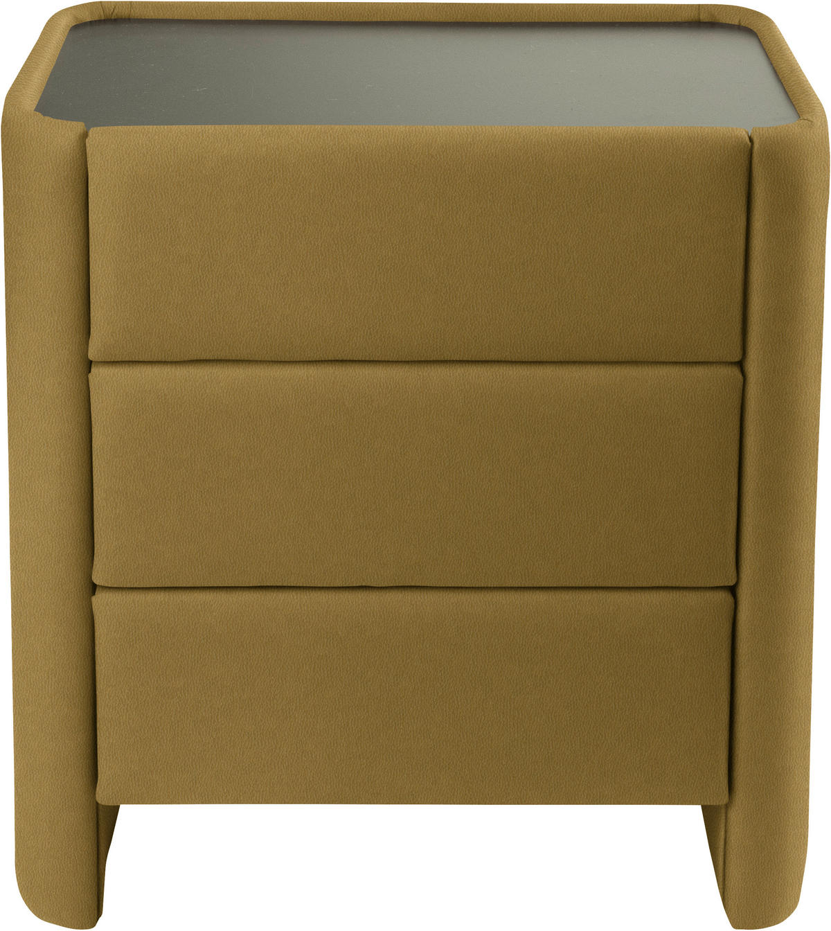 BOXSPRINGBETT 180/200 cm  in Creme, Senfgelb  - Senfgelb/Creme, Design, Textil/Metall (180/200cm) - Johann Jakob