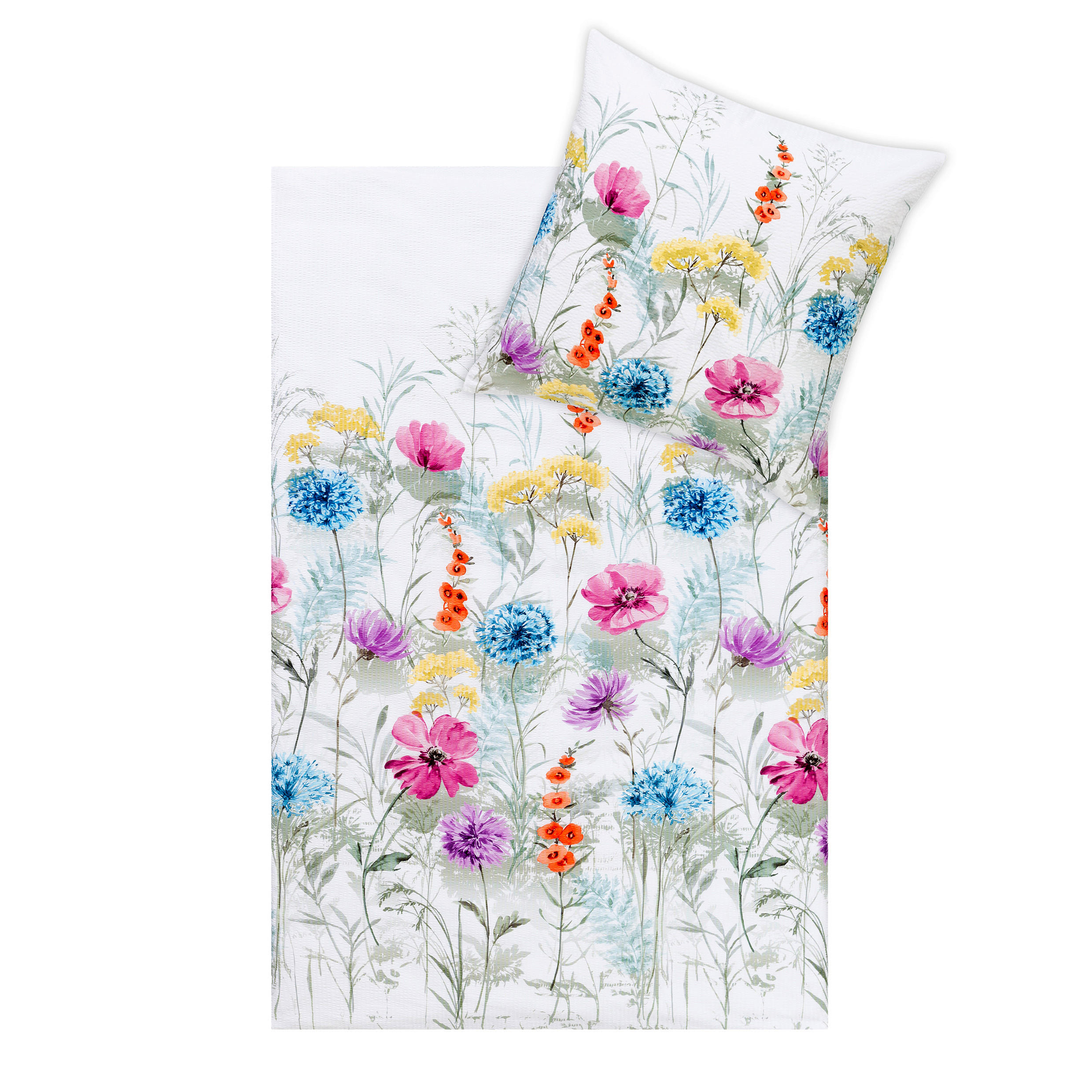 BETTWÄSCHE Impulse Seersucker  - Multicolor, Design, Textil (155cm) - Estella